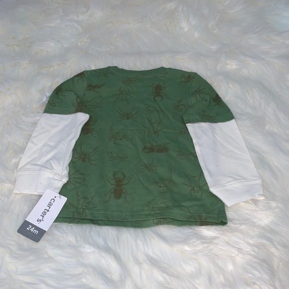 Carter’s long sleeve shirt - bugs - 24 months - Picture 2 of 4